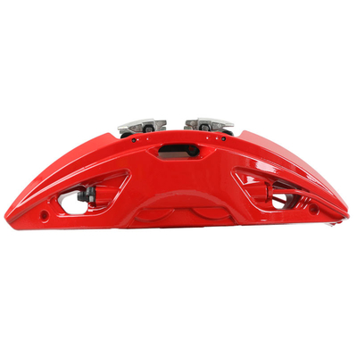 Red MP Performance 4 Pot Brake Calipers อลูมิเนียมอัลลอยด์ 345mm 370mm