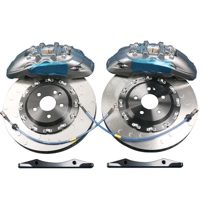 อลูมิเนียมอัลลอยด์ 6 หม้อคาลิปเปอร์เบรค Toyota Honda Shorten Distance