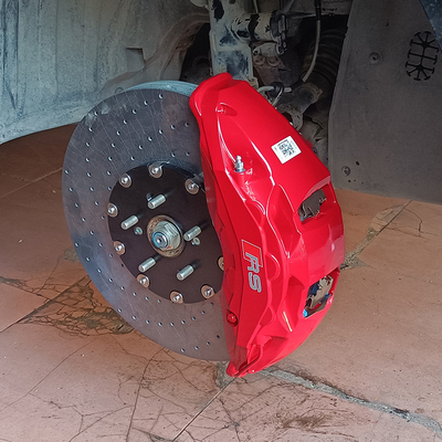 การดัดแปลงรถ 10 ลูกสูบคาลิปเปอร์เบรคแผ่นคาร์บอนเซรามิกสำหรับ Honda UR-V
