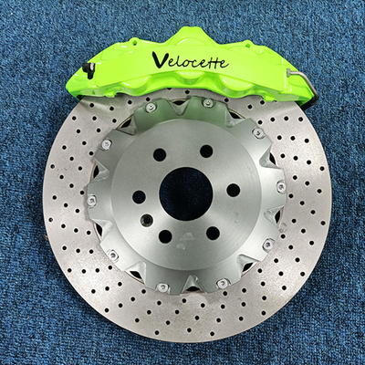 355mm 380mm 405mm GT6 Calliper บนรถด้วย CVZ Center Adapters แผ่นเบรคเจาะ