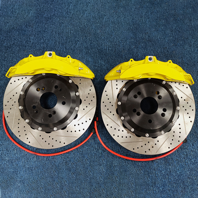 V6 คาลิปเปอร์เบรครถยนต์สมรรถนะ 6 Pistions Forged Caliper 355mm 380mm 405mm