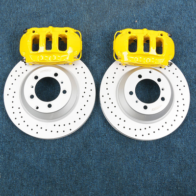 Porsche Panamera คาลิปเปอร์เบรคหลัง Modified Kits 380mm Brake Discs