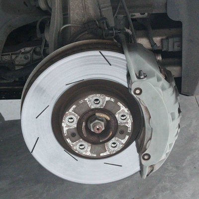 6 Pistons Front Porsche 19z Calipers ย่นระยะการหยุด