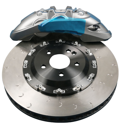 380x34mm 6 Piston Auto Brake Calipers น้ำหนักเบาอลูมิเนียม Bells