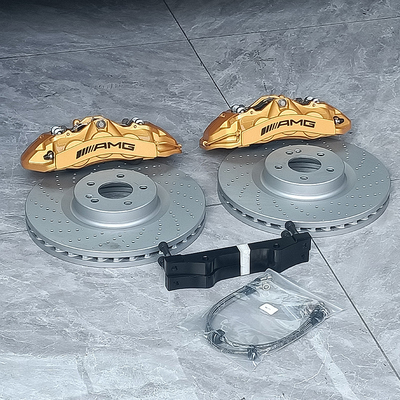 Mercedes Benz C200 คาร์ลิปเปอร์เบรกอัพเกรด 6 Pot Claipers และ 355MM Discs
