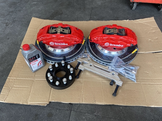 บูอิค 355 มม. * 34 มม. ดิสก์คาลิปเปอร์เบรกรถยนต์ Inprove Stopping Power