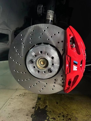 ขนาด 348 374 395 มม. ดิสก์เบรกอัตโนมัติเหมาะสำหรับ BMW 3 Series G12 G38
