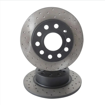 OE 95535140251 ทิตาเนียมเหล็กสับสนธิ วงจรเบรครถยนต์ ขนาด 350 * 34MM Semi Metal Dustless