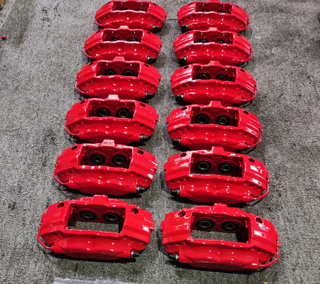 เหมาะสําหรับ Brembo F50 4 กระปุกรถยนต์ Brake Caliper Kits แปดเบรคครึ่งโลหะ ความหนา 7 มม