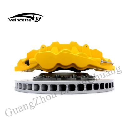ปรับปรุงความสามารถสูง 6-Pot Bake Caliper Big Brake Kit 8520 สําหรับล้อ 19 นิ้ว 380 มิลลิเมตร ชาม Mercedes-Benz CLA CLS GLC
