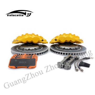 ปรับปรุงความสามารถสูง 6-Pot Bake Caliper Big Brake Kit 8520 สําหรับล้อ 19 นิ้ว 380 มิลลิเมตร ชาม Mercedes-Benz CLA CLS GLC