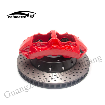 ปรับปรุงความสามารถสูง 6-Pot Bake Caliper Big Brake Kit GT6 สําหรับล้อ 18-21 นิ้ว 350-405 มิลลิเมตร