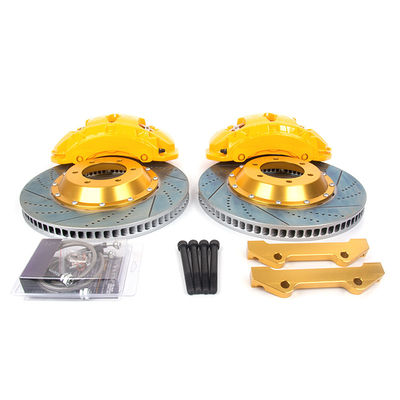 รถยนต์คุณภาพสูง เหมาะสำหรับ Brembo 19Z ชุดคาลิปเปอร์เบรกรถยนต์สีเหลือง สำหรับ Honda